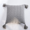 Soft Knit Chenille Cushion Cover 18x18 Inch