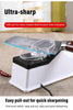 Electric Knife Sharpener | Double-Sided | 5-Second USB Rechargeable Blade Restorer