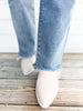 Women’s Bootcut Jeans | High-Rise Stretch Denim | Flattering Slim Fit | Frayed Hem