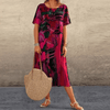 Elizabeth - Elegant Dress with Floral Pattern