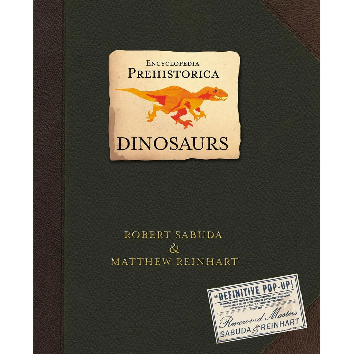 DinoWorld 3D Pop-Up Book | Prehistoric Dinosaurs & Sea Monsters | Hardcover
