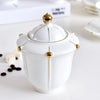 Elegant European Porcelain Tea Set