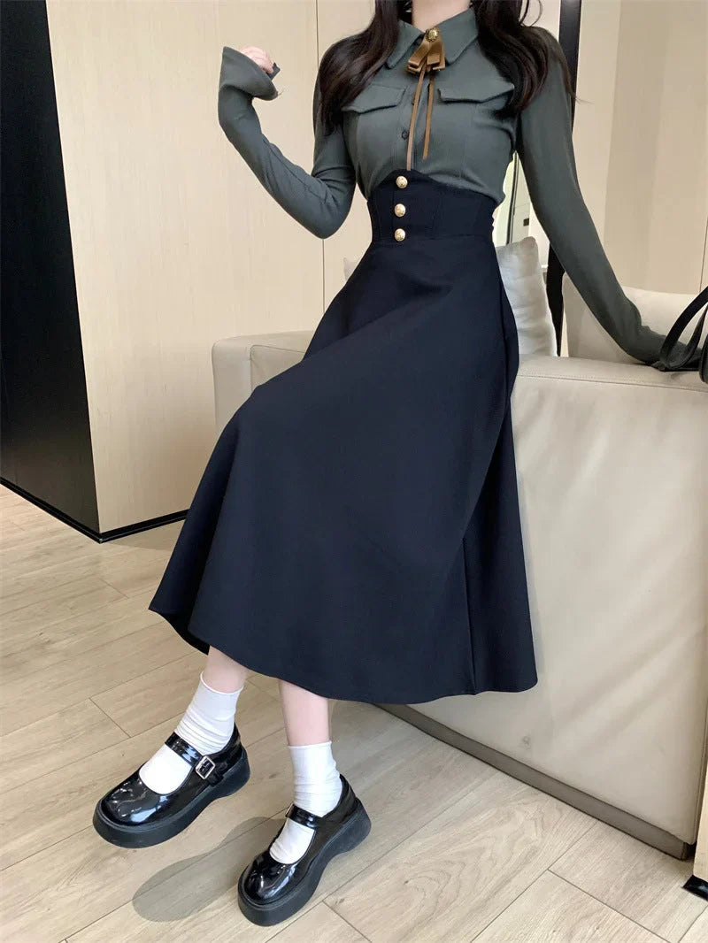 Women’s Two-Piece Lounge Set | Waist-Cinching Fit | Soft Stretch Fabric