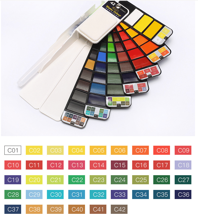 PalettePack™ Travel-Friendly Painting Set