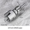 Pipe Threading Tool | Dual-Function Internal & External Threads | 40Cr Alloy Steel | 1/2