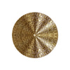 Elegant Round Gold Metal Wall Hanging Decoration