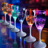 LED Wine Glasses | Light-Up Drinkware with 6 Colors | Liquid-Activated | Reusable Party Cups 4–8oz