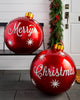 Christmas Inflatable Decoration Ball | Outdoor Yard Ornament | 60cm PVC