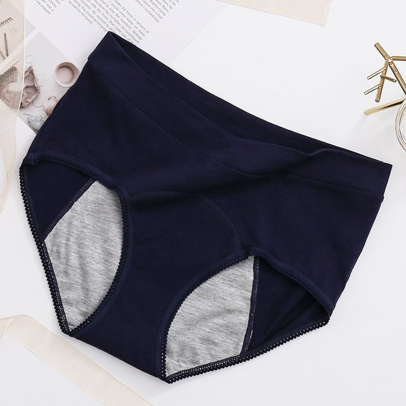 Women’s Leakproof Underwear | High-Waisted Period Panties | Reusable Cotton