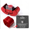 Rose Apple Jewelry Box™ | With Eternal Rose Necklace.