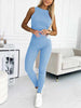 Women’s 3-Piece Loungewear Set | Hoodie, Sweatpants & Top | Casual Comfort Outfit
