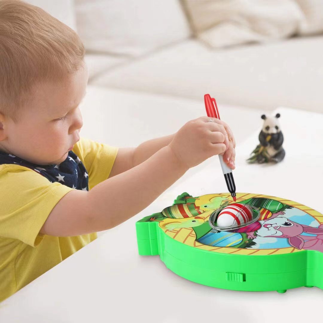DIY Kinder Joy Mazing Egg Spinner