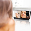 Projection Alarm Clock | LED Display with Mirror Surface | Dual Alarms & Temperature | 19cm