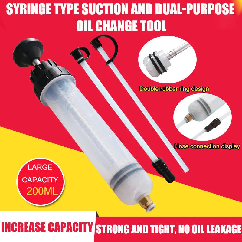 Syringe Design Suction Injection Oil Changing Tool
