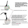 Ultrasonic Fog Maker | LED Mist Fountain | Smart Water Sensor | Stainless Steel | Halloween & Home Décor