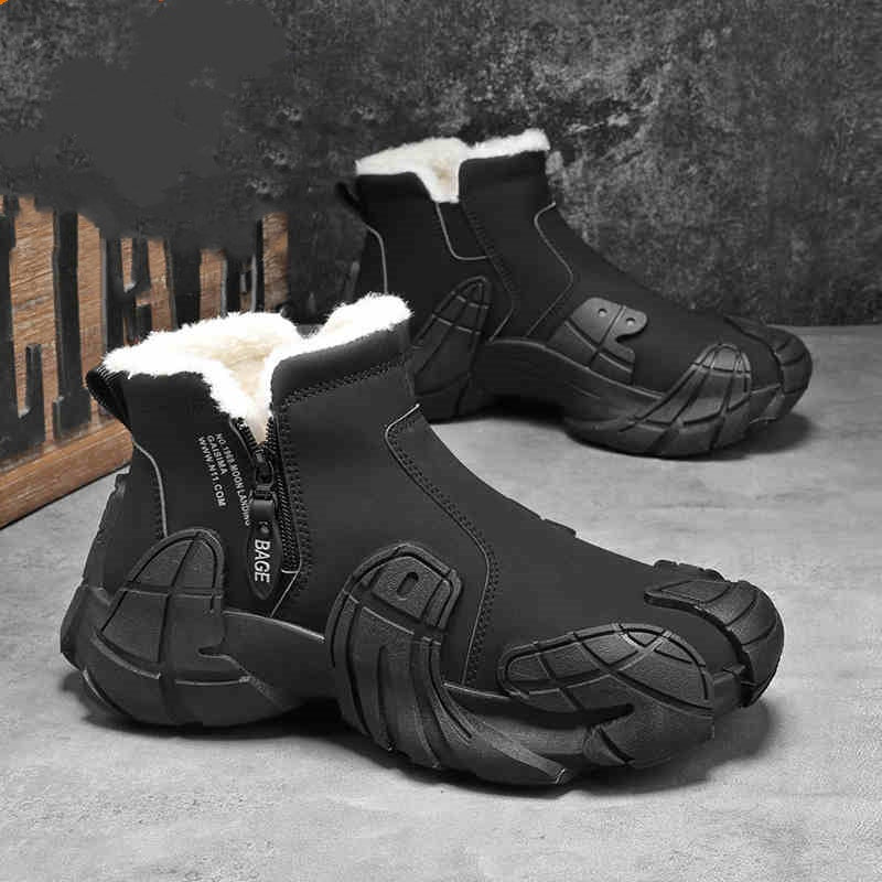 Men’s Waterproof Martin Boots | Wear-Resistant | Anti-Slip Sole | All-Day Comfort