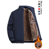Men’s Thermal Zip-Up Jacket | Tailored Fit | Warm Insulated Lining | Wind-Resistant | Stand Collar | M–3XL