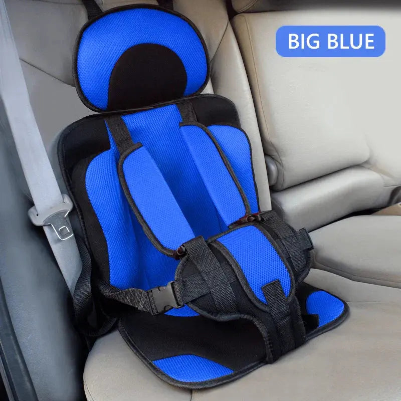 Portable Child Travel Car Seat | Foldable Safety Booster with 5-Point Harness | Ages 0–12 Years