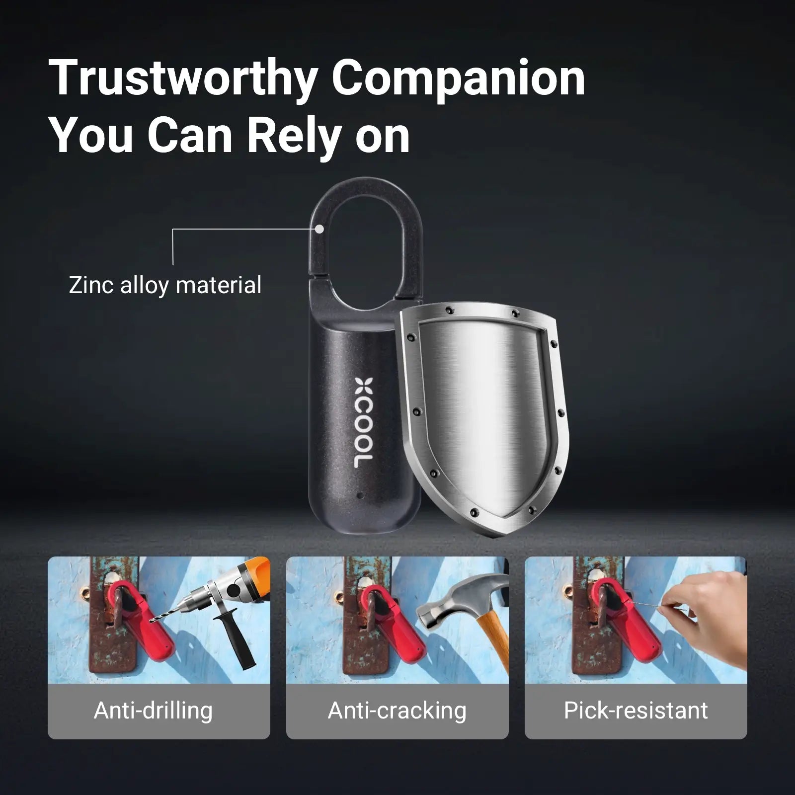 1+1 Free | FingerLock™ Advanced Locking Technology