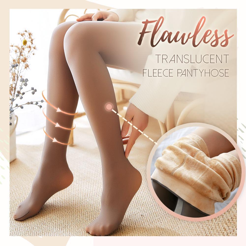 Flawless Legs Translucent Fleece Pantyhose