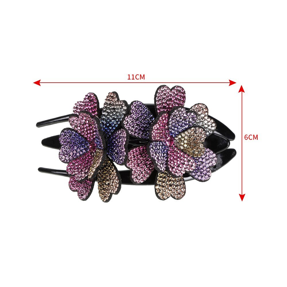 Flower Detail Hair Clip