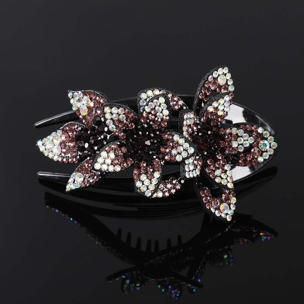 Flower Detail Hair Clip