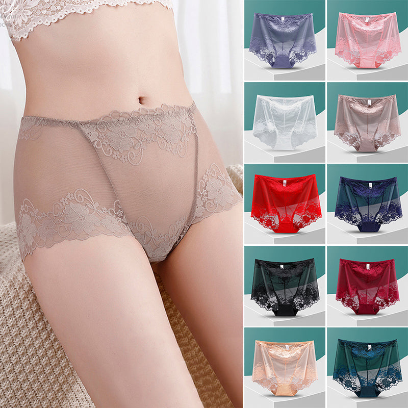 Ladies' Handmade Silk Lace Panties