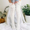 Women’s Over-the-Knee Winter Socks | Extra Long Warm Knit | 85–105cm
