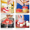 YolkCraft™ Egg Molder Cooking Pods | Easy Hard-Boiled & Poached Egg Maker | Dishwasher Safe