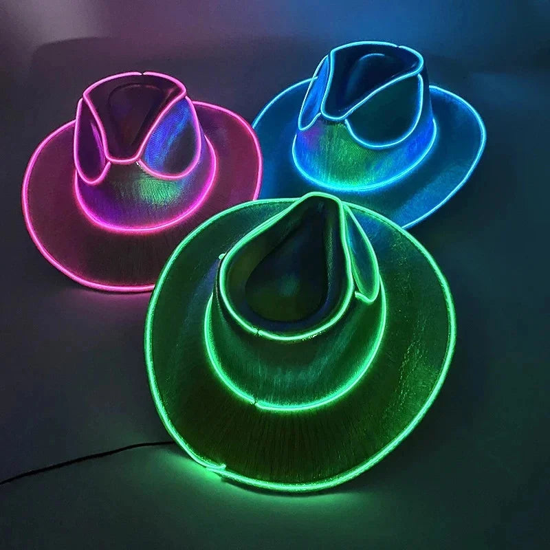 GlowHat™ LED Light-Up Party Hat | Glow in the Dark with Multiple Flashing Modes