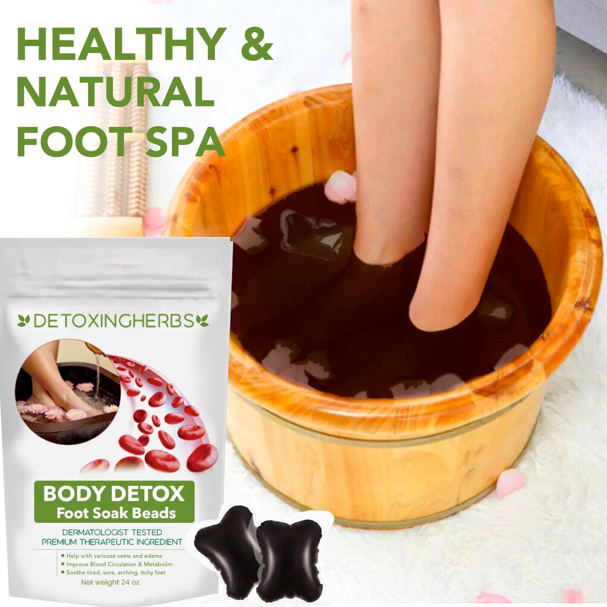 GFOUK™ DetoxingHerbs Cleansing Foot Soak Beads