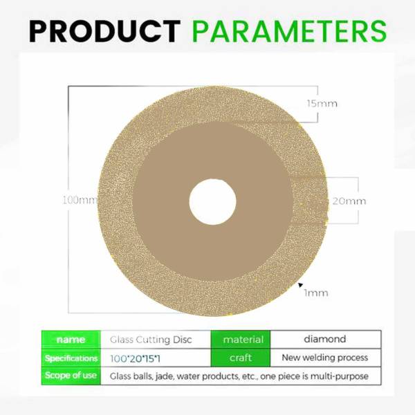 Glass Cutting Disc Ceramic