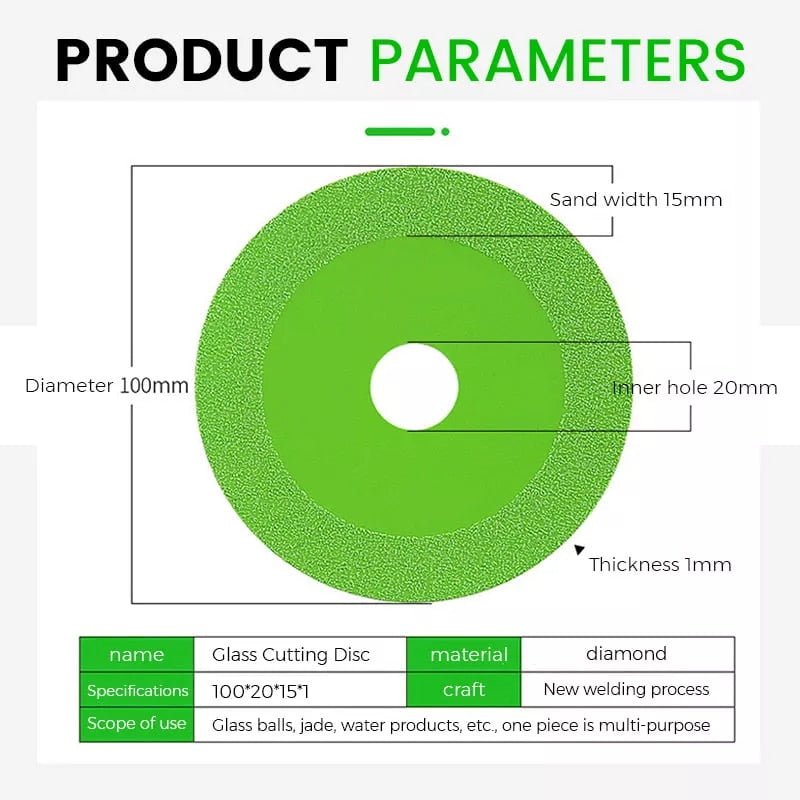 Glass Cutting Disc Ceramic