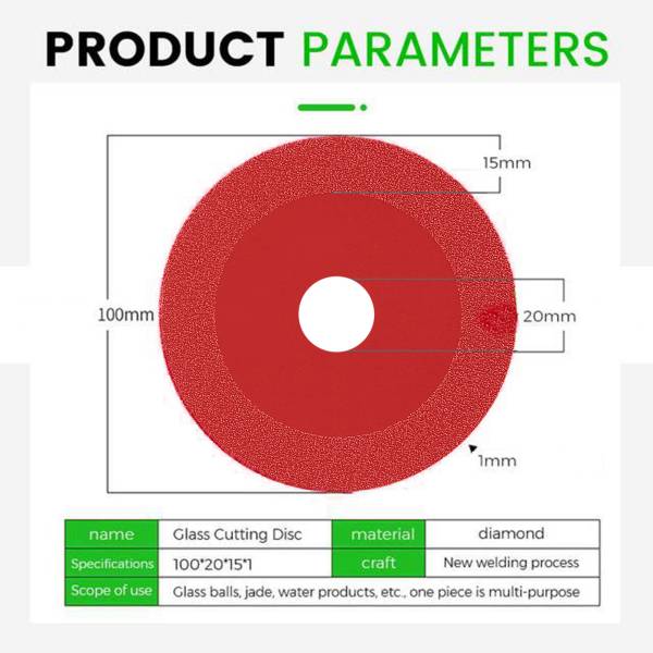 Glass Cutting Disc Ceramic