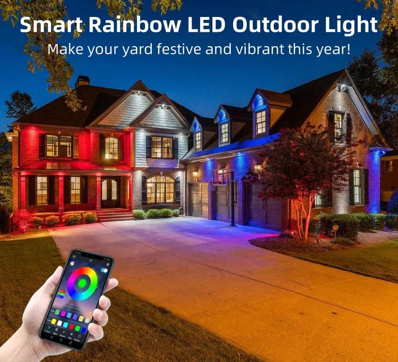 Smart Outdoor LED Strip Lights | App-Controlled Permanent Lighting | Waterproof IP65 | Multi-Color