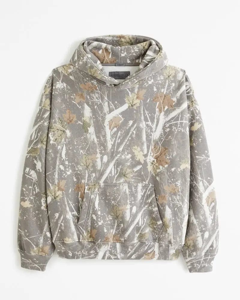 Unisex Camo Hoodie | Chill-Proof Streetwear | Soft Cotton Blend | Relaxed Fit | Outdoor Layer