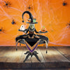 Halloween Witch Tabletop Decoration | Spooky Witch Figurine | Haunted Party Décor | Compact & Reusable Design