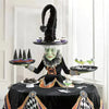 Halloween Witch Tabletop Decoration | Spooky Witch Figurine | Haunted Party Décor | Compact & Reusable Design
