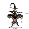 Halloween Witch Tabletop Decoration | Spooky Witch Figurine | Haunted Party Décor | Compact & Reusable Design