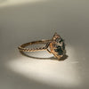 Women’s Moss Agate Ring | 925 Sterling Silver | Gold Plated | 5×7mm Stone