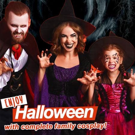Halloween Vampire Fangs | Retractable Cosplay Denture Props | Realistic Fit for Adults & Kids