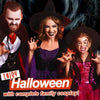 Halloween Vampire Fangs | Retractable Cosplay Denture Props | Realistic Fit for Adults & Kids