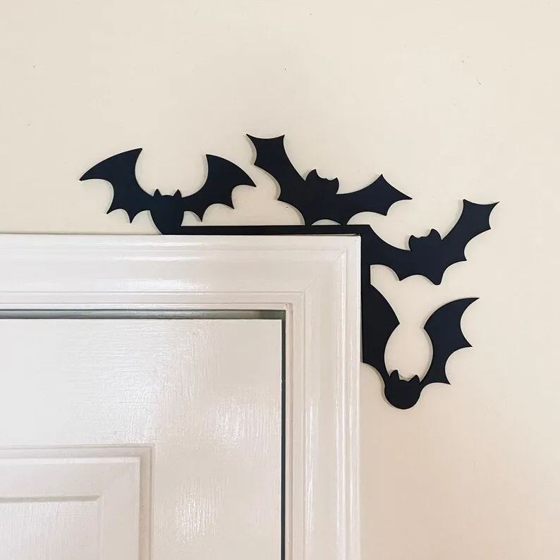 SpookyTopper™ Spookopper Metal Halloween Door Topper