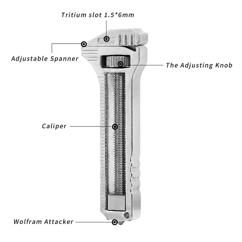 Titanium Pocket Multi-Spanner