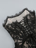 Elegant Mini Dress with Lace Corset