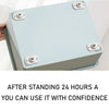 SwiftMove Easy-Glide Adhesive Casters