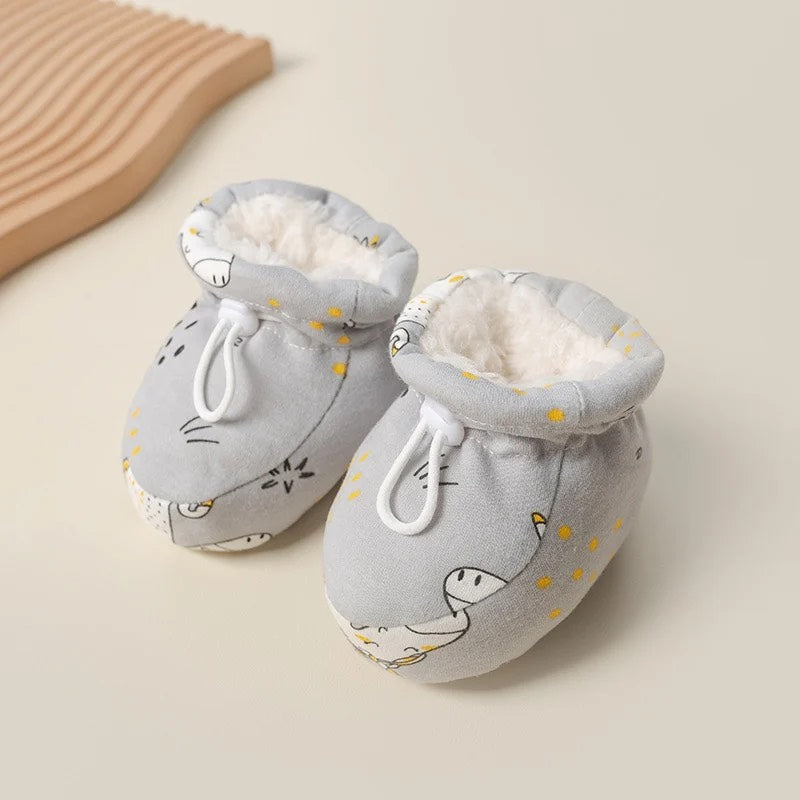 Baby Winter Boots | Soft Cotton Lining | Anti-Slip Sole | Adjustable Fit | Warm & Comfortable | 0–18 Months