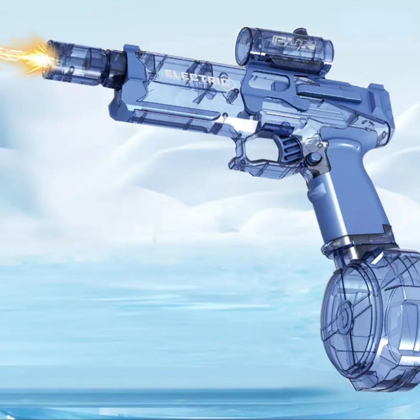 AquaBlaster™ Powerful Splash Action