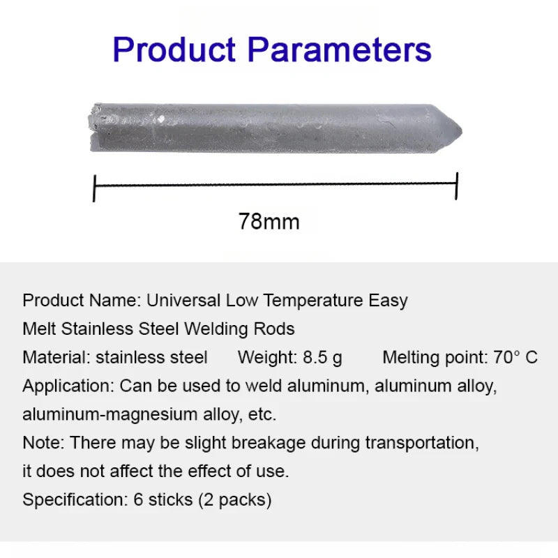 MagicFix Low Temperature Welding Rods