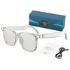 Smart Translation Glasses | AI Real-Time Voice Translator | Bluetooth 5.4 with Open-Ear Speakers